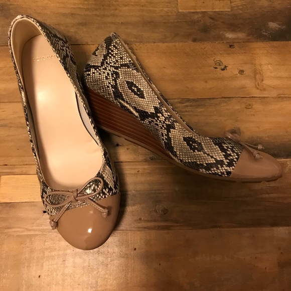 cole haan tali grand lace wedge